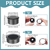 2Pcs 2 Styles Alloy Loose Diamnond Gemstone Display Boxes CON-PH0003-17B-3