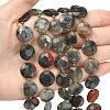 Natural Bloodstone Beads Strands G-A292-A09-01-2