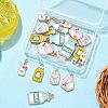 20Pcs 5 Styles Eco-Friendly Alloy Enamel Pendants ENAM-FP0002-88-5