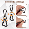 8Pcs Zinc Alloy Swivel Clasps FIND-GA0005-37B-3