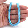 Handmade Polymer Clay Beads Strands LS-CLAY-N008-95-6