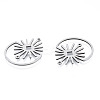 Non-Tarnish 201 Stainless Steel Pendants STAS-N090-LA952-1-2