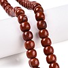 Natural Red Jasper Beads Strands G-T138-147-1