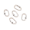 925 Sterling Silver Locking Carabiner STER-D036-14AS-3