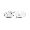 304 Stainless Steel Pendants STAS-N097-181P-2
