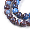 Baking Paint Glass Beads X1-DGLA-N003-8mm-C10-4