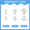 304 Stainless Steel Bead Caps STAS-UN0061-25-5