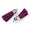 Faux Suede Tassel Pendant Decorations X-FIND-T002-A05-3