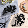 Polyester Embroidery Sew on Appliques PATC-WH0012-34-4
