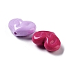Opaque Acrylic Beads X-OACR-Z013-33-2