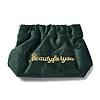Velvet Spring Snap Closure Change Purse LS-ABAG-P009-A01-2