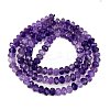 Natural Amethyst Beads Strands G-C127-B02-01-5