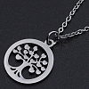 Non-Tarnish 201 Stainless Steel Pendant Necklaces LS-NJEW-S105-JN538-45-1-1