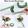 3 Rolls 3 Style Paper Tapes DIY-GF0011-33B-5