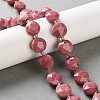 Natural Rhodonite Beads Strands G-C116-A179-01A-1
