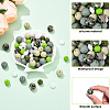 Food Grade Eco-Friendly Silicone Focal Beads SIL-YW0001-72B-4