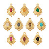 10Pcs 10 Style 304 Stainless Steel Pendants STAS-FW0001-24-1
