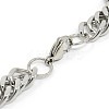 Tarnish Resistant Fashionable 304 Stainless Steel Cuban Link Chain Bracelets STAS-A028-B064P-2