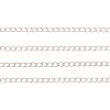 Brass Twisted Chains CHC-CJ0001-20A-P-NR-8