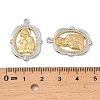 304 Stainless Steel Pendants STAS-T068-66GP-3