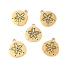 201 Stainless Steel Pendants X-STAS-E015-04G-2