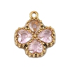 304 Stainless Steel Rhinestone Pendants STAS-E547-06E-G-1