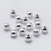 925 Sterling Silver Spacer Beads STER-K171-44S-5mm-2