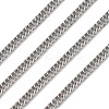 Iron Flat Double Link Chains CH-ZX009-5x3.5mm-P-1