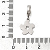 304 Stainless Steel Colorful Enamel European Dangle Charms STAS-D153-01B-P-3