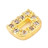 Rack Plating Brass Micro Pave Cubic Zirconia Cabochons KK-F874-04G-D-2