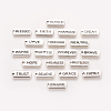 Tibetan Style Alloy Inspirational Message Pendants TIBEP-YW0001-01-1