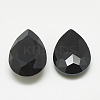 Pointed Back Glass Rhinestone Cabochons RGLA-T081-20x30mm-02-2
