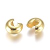 Iron Crimp Beads Covers KK-CJC0001-06C-G-2
