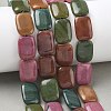 Natural Malaysia Jade Beads Strands G-K392-B20-13X18MM-1