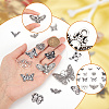 45pcs 15 styles Halloween Alloy Enamel & Tibetan Style Pendants ENAM-AR0001-56-3