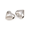 Valentine's Day Brass Beads KK-H292-51C-P-2