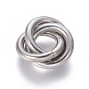 Tarnish Resistant 304 Stainless Steel Linking Rings STAS-L239-01E-P-1