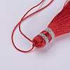 Nylon Thread Tassel Big Pendant Decorations NWIR-K019-A21-2