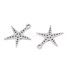 Non-Tarnish 201 Stainless Steel Pendants STAS-T052-50P-1