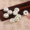 Handmade European Porcelain Beads PORC-TAC0001-03-08-1