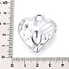 Textured Acrylic Pendants OACR-T030-33A-3