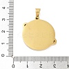304 Stainless Steel Charms LS-STAS-M341-02G-04-3