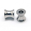 Tarnish Resistant 304 Stainless Steel European Beads STAS-E039-7A-1