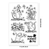 Custom PVC Plastic Clear Stamps DIY-WH0618-0133-2