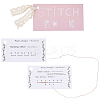 1Pc Paper Creative Mini Sewing Book AJEW-GF0010-83-1