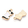 Alloy Enamel Pendants X-PALLOY-N170-030A-NR-2