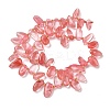 Cherry Quartz Glass Beads Strands G-P604-A10-01-5