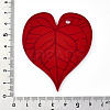 Transparent Printed Acrylic Pendants TACR-T028-33B-3
