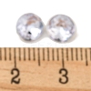 Glass Rhinestone Cabochons RGLA-L029-13B-283-3