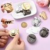 10Pcs Alloy Bag Tuck Lock Clasps FIND-YW0010-92B-4